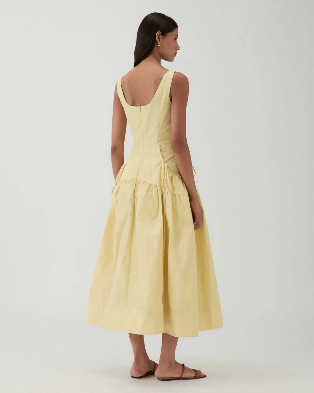 Erica Dress Taffeta Yellow sold by Rejina Pyo product image thumbnail 3
