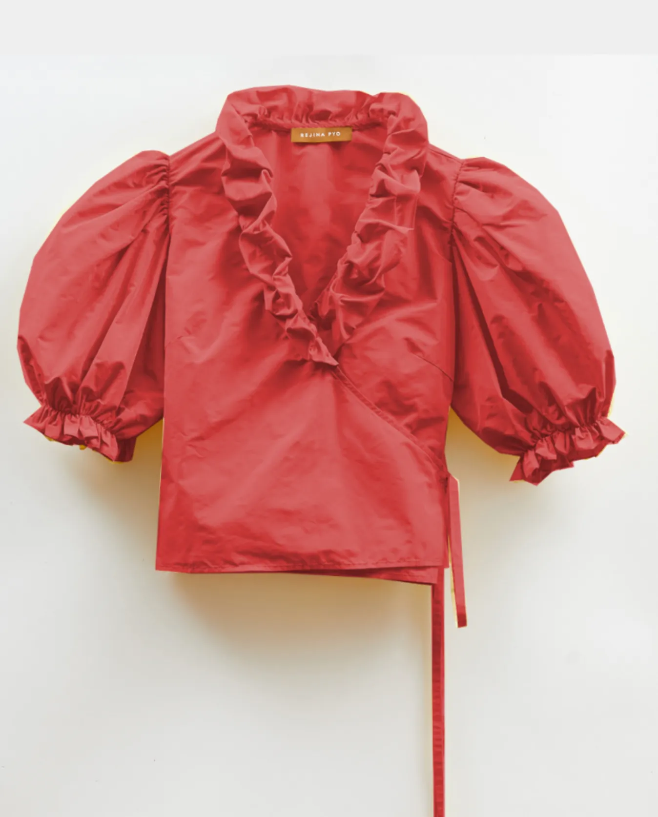 Luna Blouse Organic Cotton Red sold by Rejina Pyo product image thumbnail 5