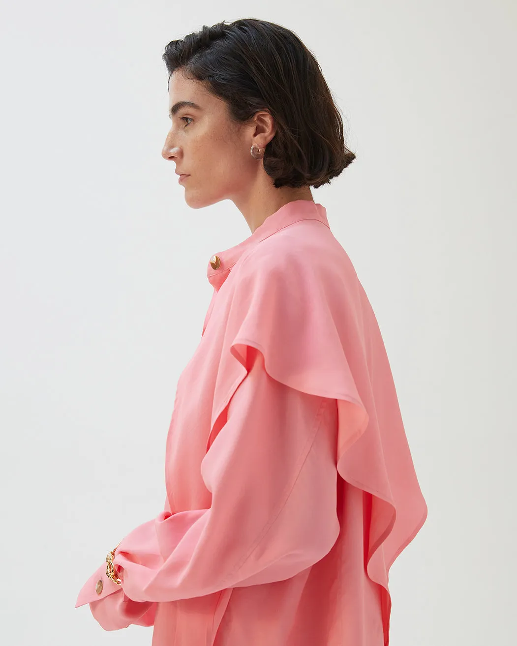 Jolene Blouse Viscose Pink sold by Rejina Pyo product image thumbnail 4