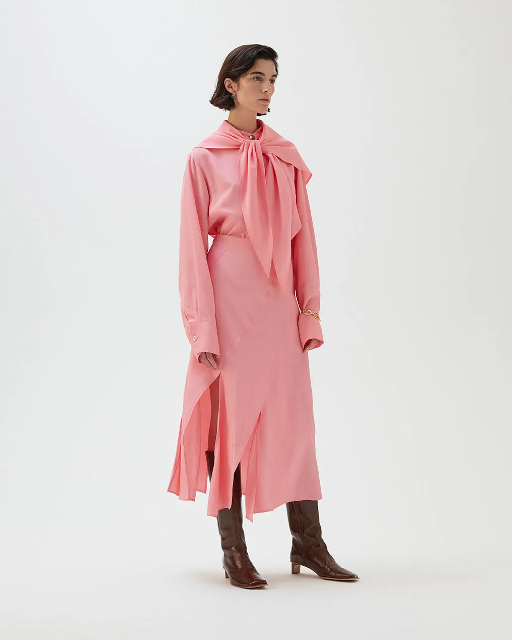 Jolene Blouse Viscose Pink sold by Rejina Pyo product image thumbnail 3