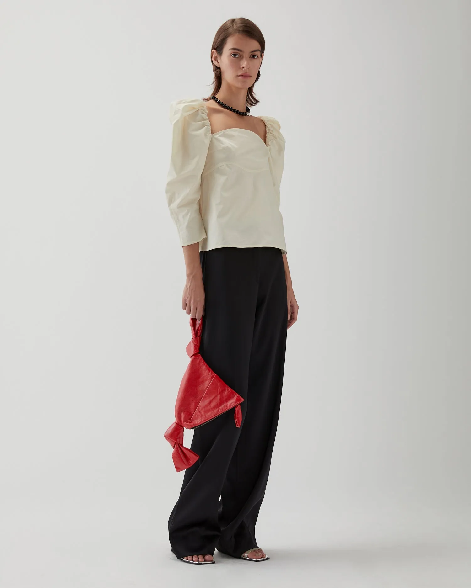 Anita Blouse Organic Cotton Off-White sold by Rejina Pyo product image thumbnail 3