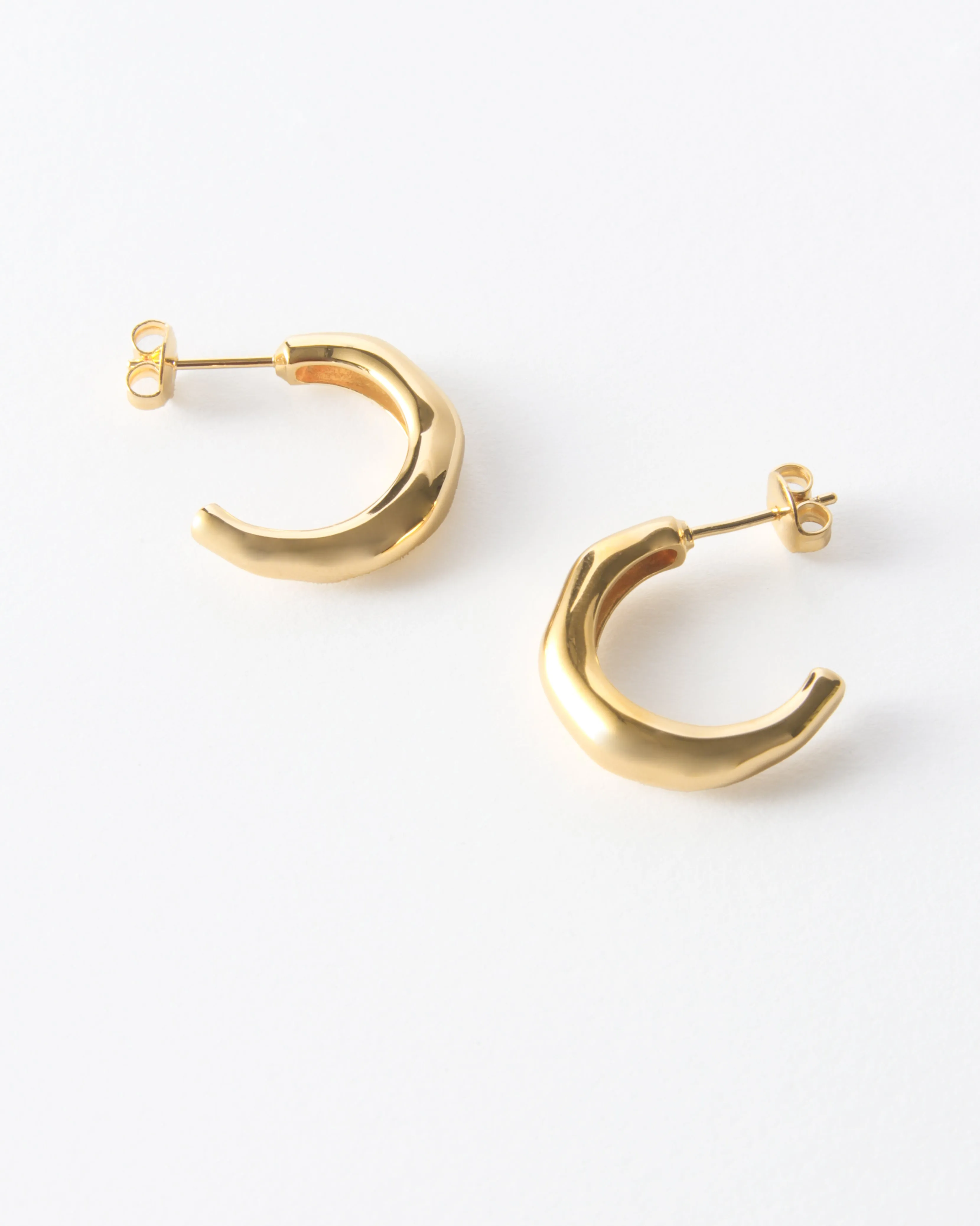 Large Hoops Gold Plated sold by Rejina Pyo product image thumbnail 2