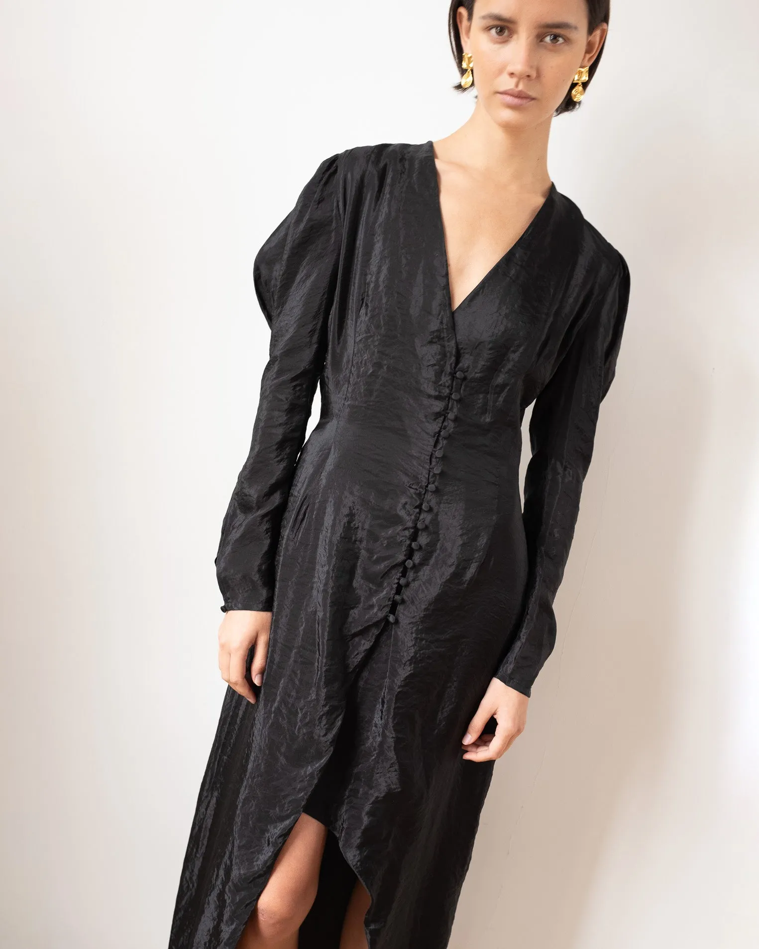 Remi Dress Viscose Blend Black sold by Rejina Pyo product image thumbnail 4