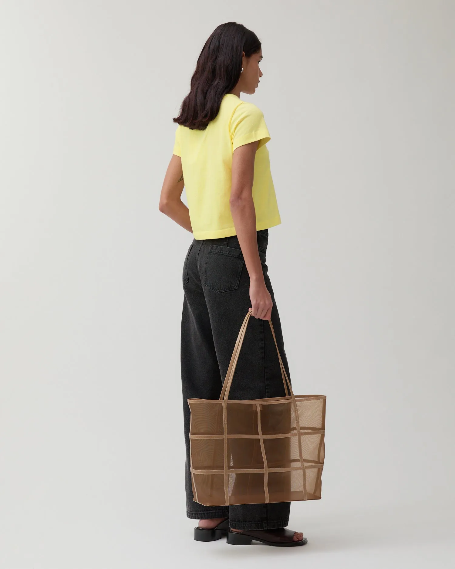 Maude Trousers Organic Cotton Denim Black sold by Rejina Pyo product image thumbnail 5