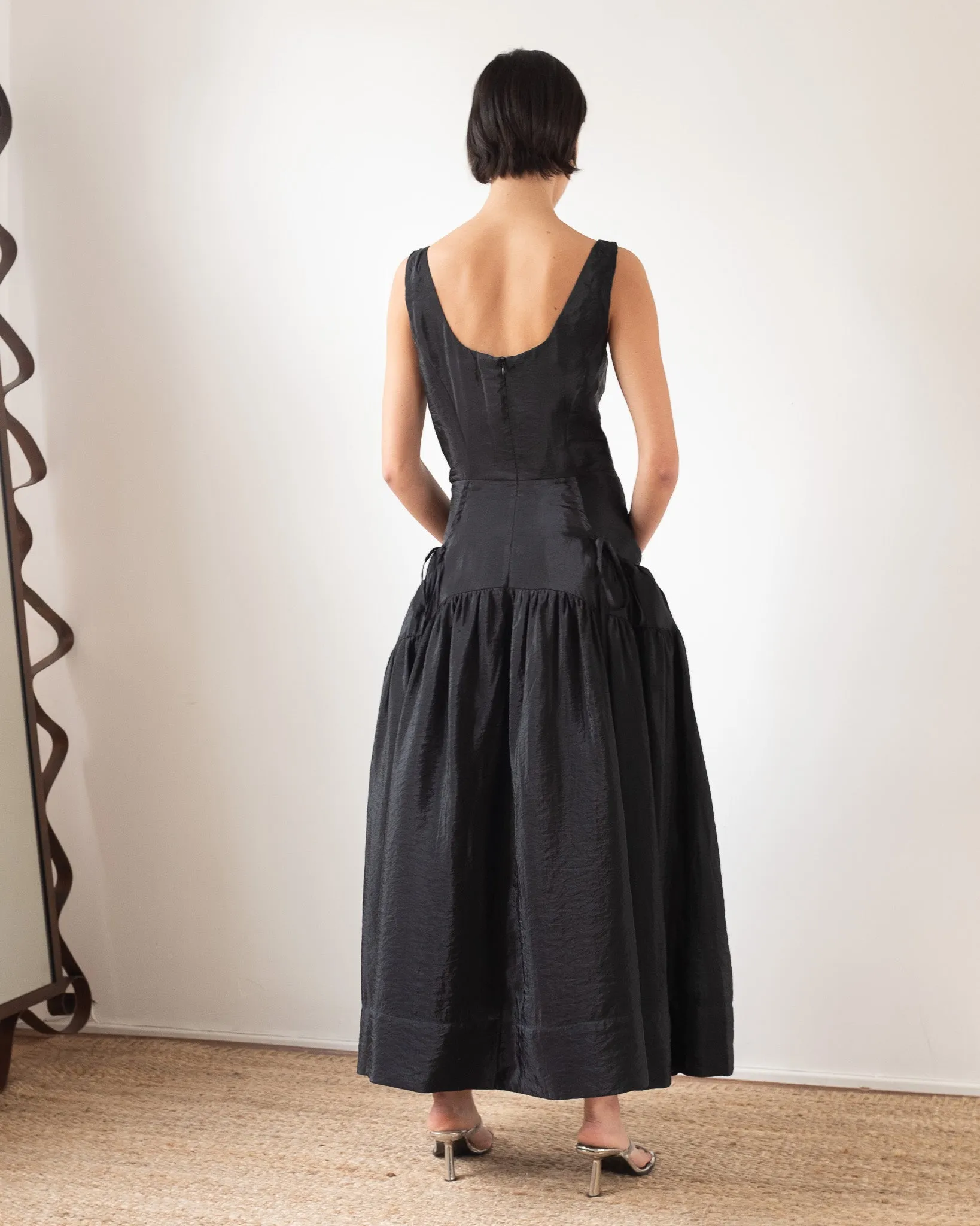 Erica Dress Viscose Blend Black sold by Rejina Pyo product image thumbnail 2