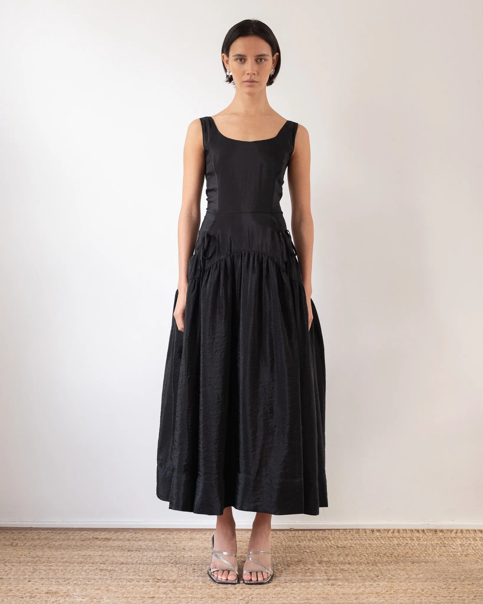 Erica Dress Viscose Blend Black sold by Rejina Pyo product image thumbnail 5