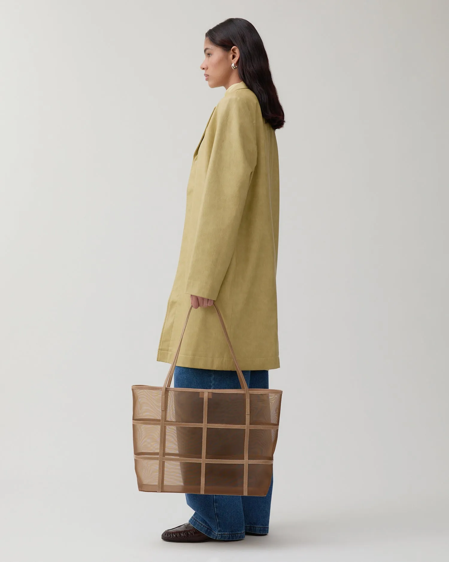 Samantha Jacket Faux Leather Beige sold by Rejina Pyo product image thumbnail 3