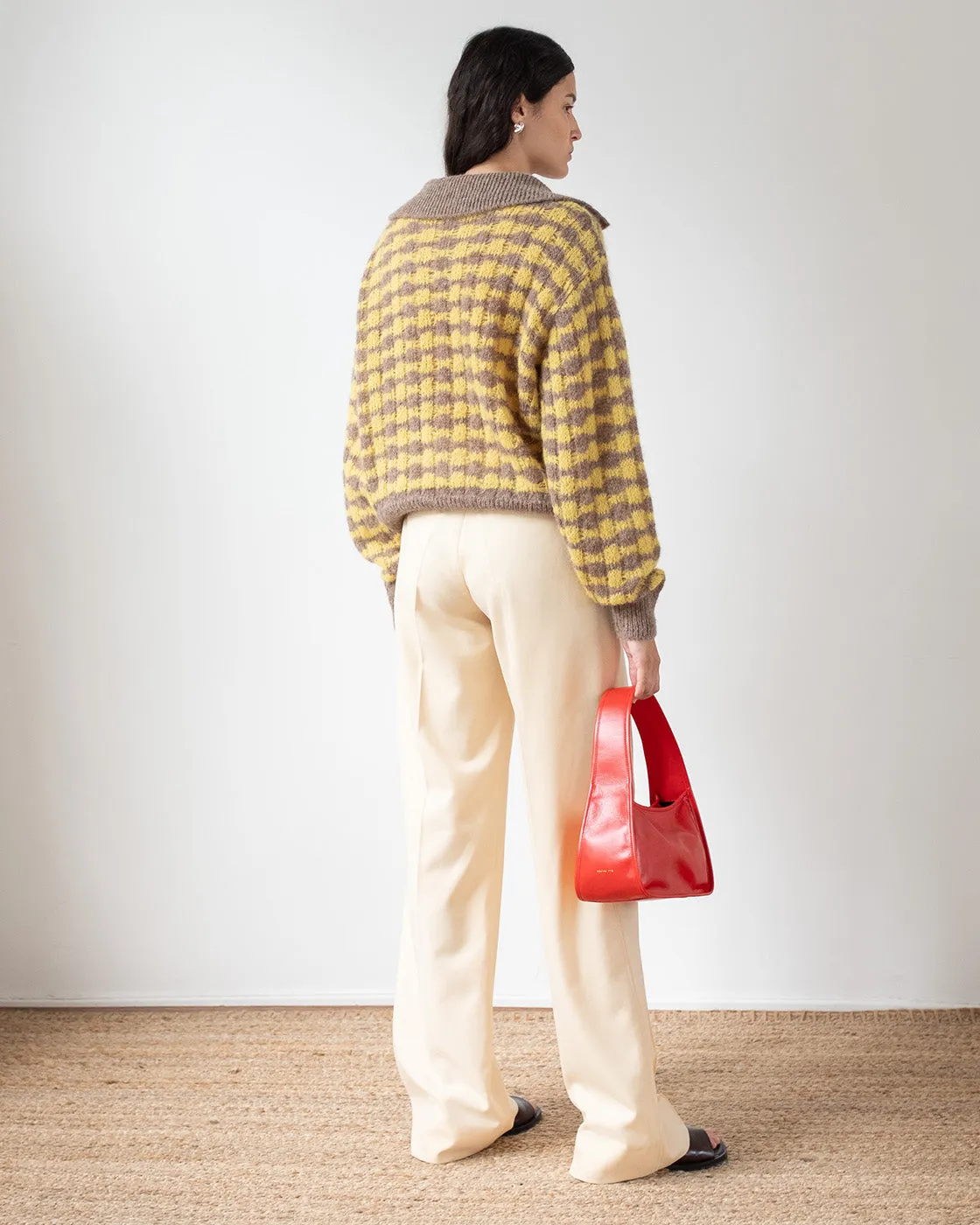 Rae Sweater Alpaca Blend Yellow sold by Rejina Pyo product image thumbnail 4