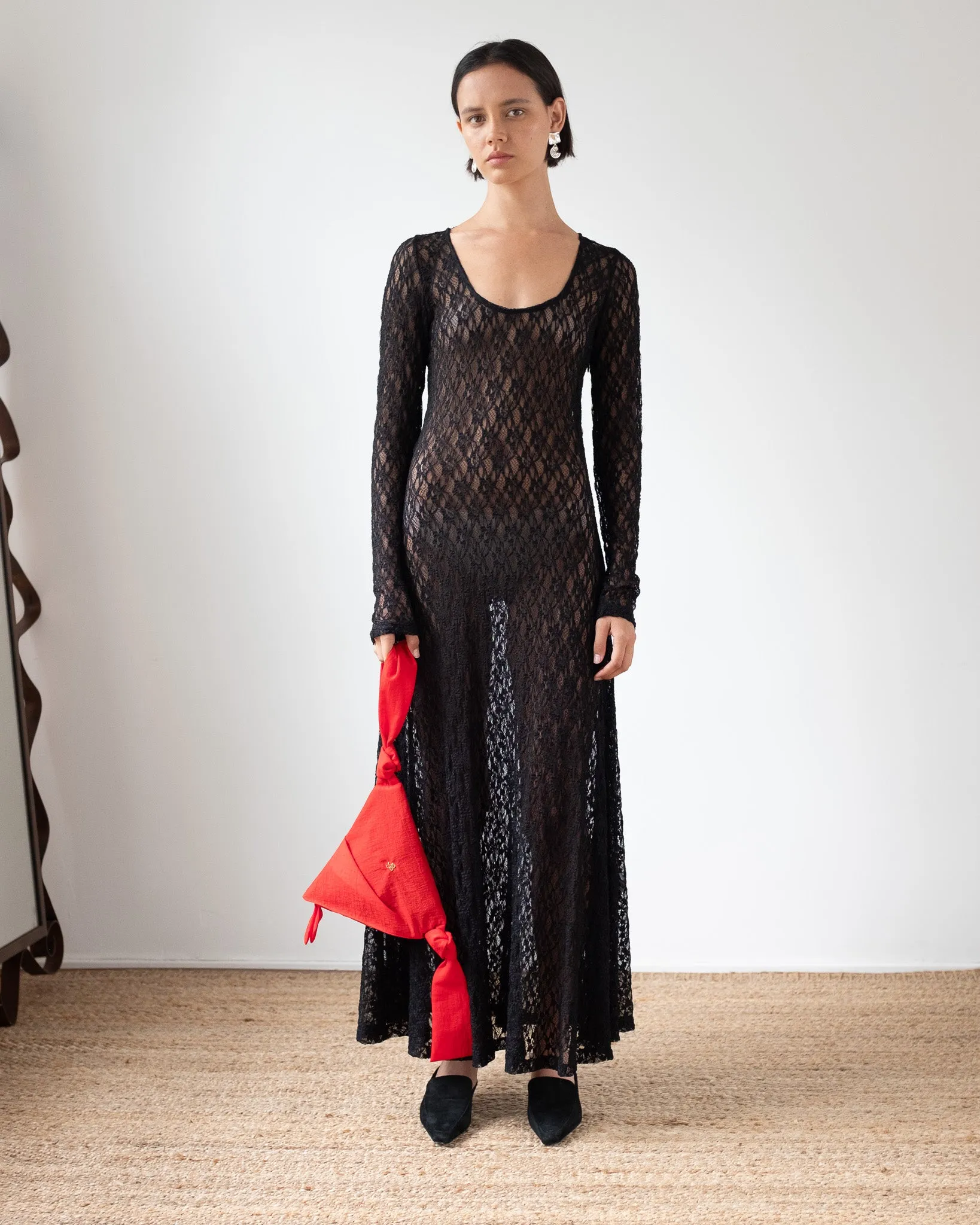 Mila Dress Lace Black sold by Rejina Pyo product image thumbnail 2