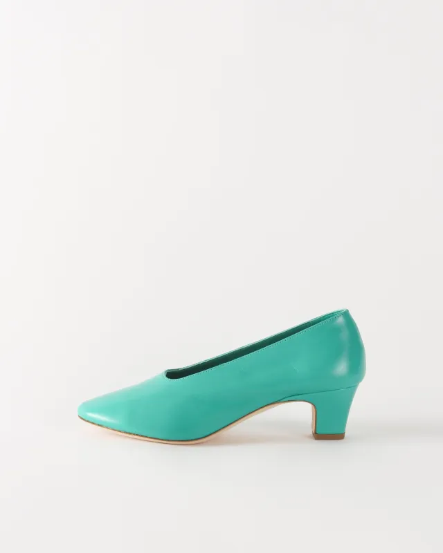 Soft Pump Leather Turchese sold by Rejina Pyo