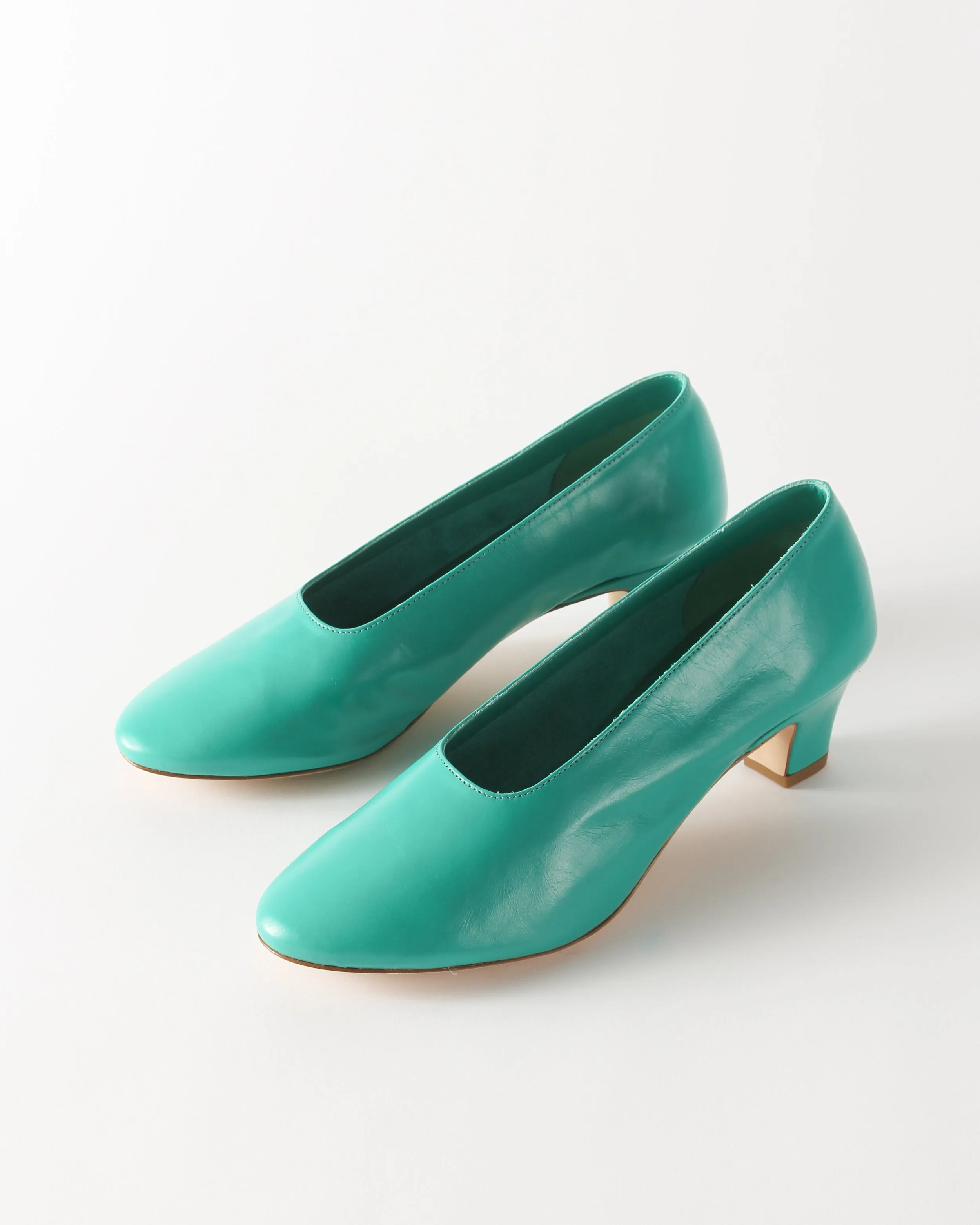 Soft Pump Leather Turchese sold by Rejina Pyo product image thumbnail 3