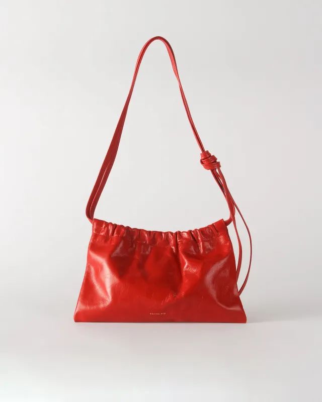 Camila Bag Leather Rosso made by Rejina Pyo