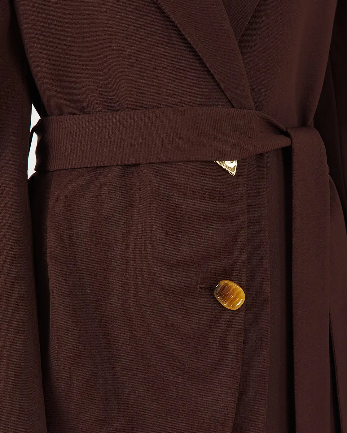 Simone Jacket Wool Blend Twill Burgundy sold by Rejina Pyo product image thumbnail 3