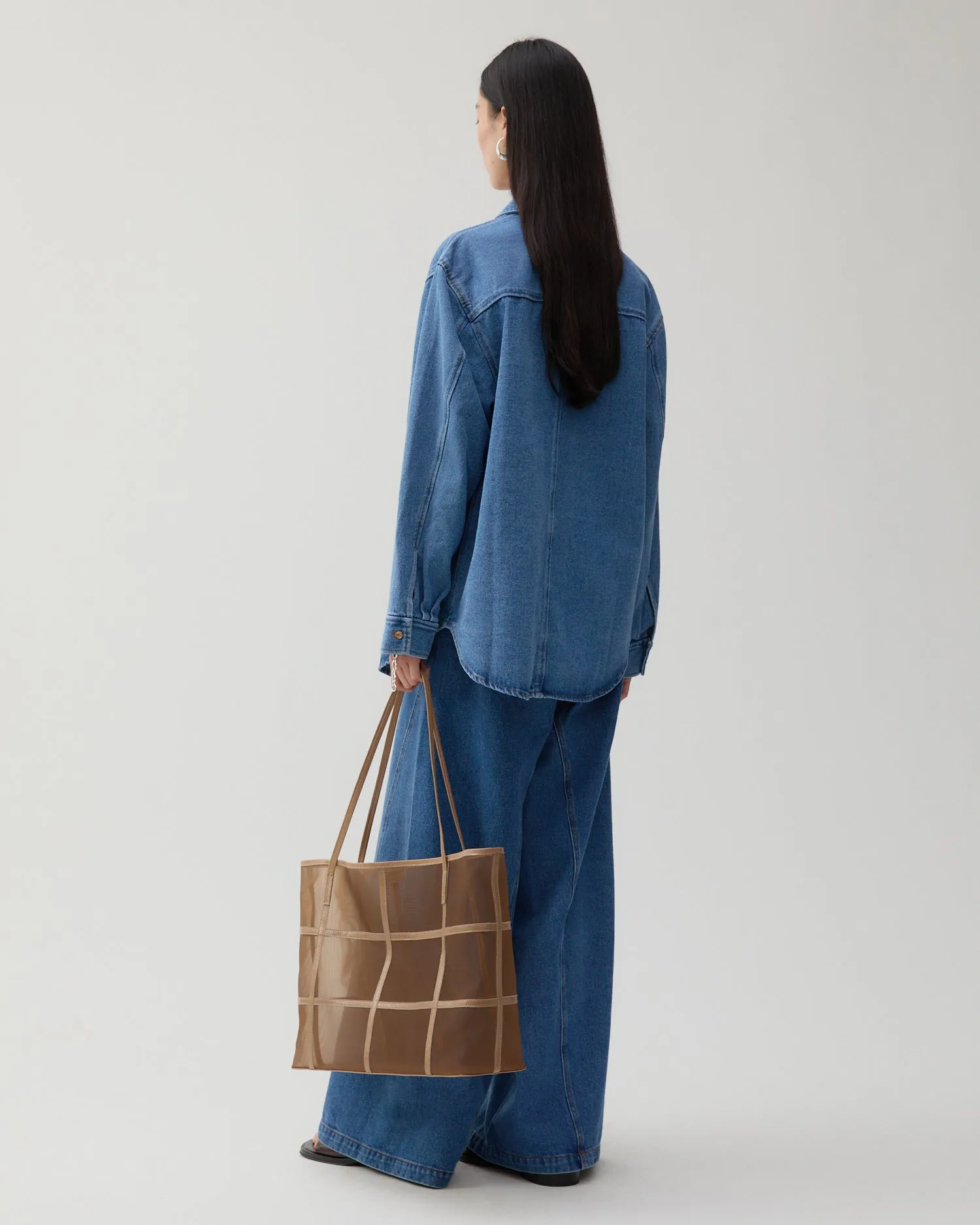 Caprice Shirt Organic Cotton Denim Indigo sold by Rejina Pyo product image thumbnail 4