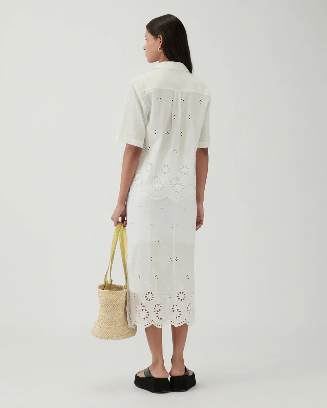 Marty Shirt Cotton Embroidery Cream sold by Rejina Pyo product image thumbnail 2