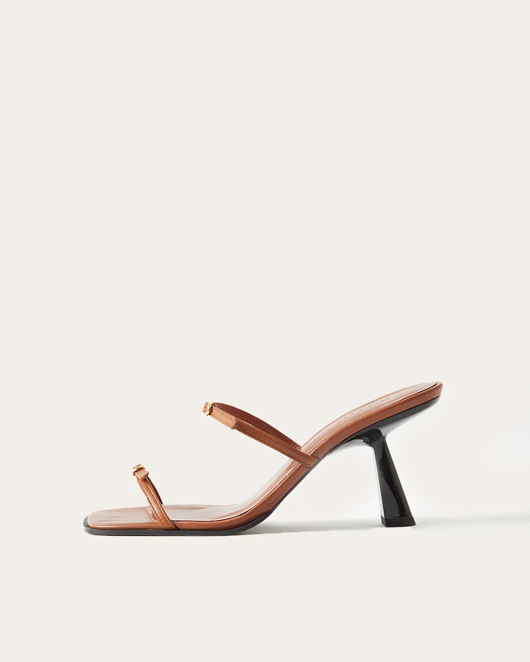 Avery Sandals Leather Nappa Tan sold by Rejina Pyo