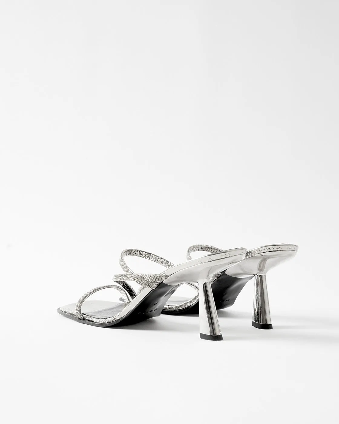 Bella Sandals Leather Silver sold by Rejina Pyo product image thumbnail 3