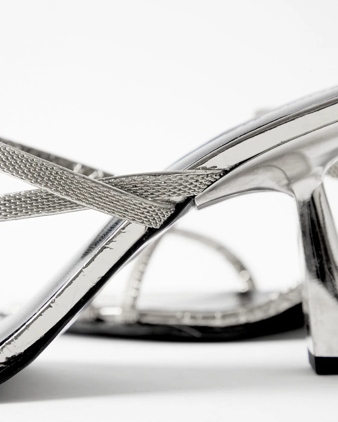 Bella Sandals Leather Silver sold by Rejina Pyo product image thumbnail 5