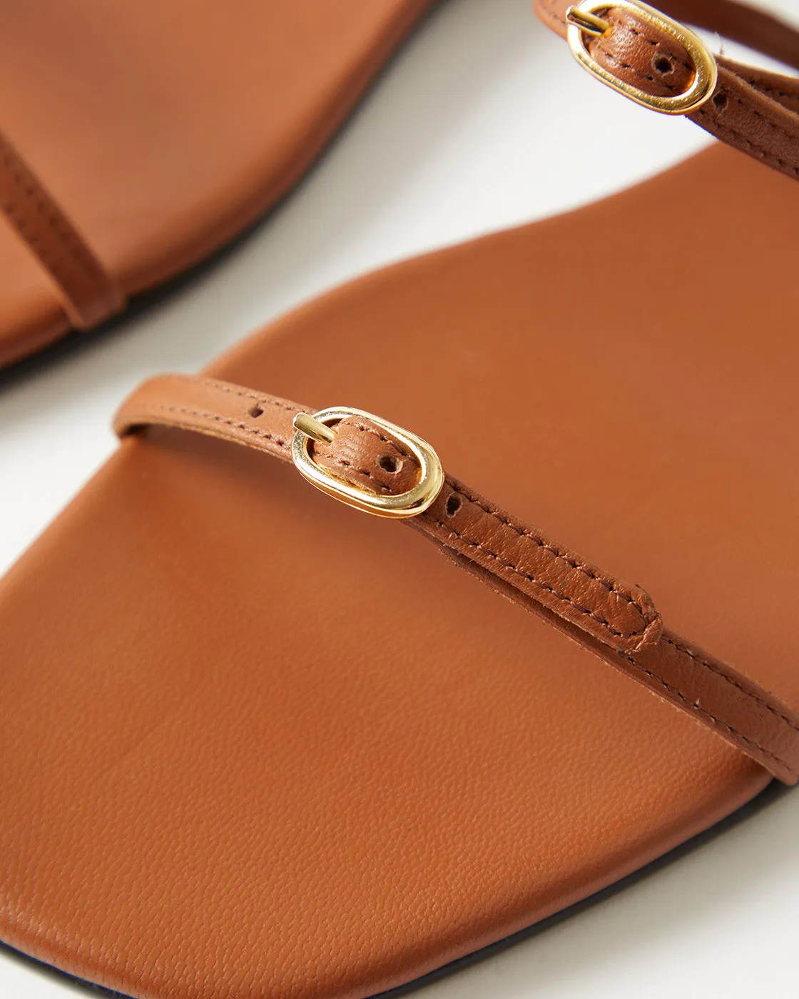 Clara Sandals Leather Nappa Tan sold by Rejina Pyo product image thumbnail 4