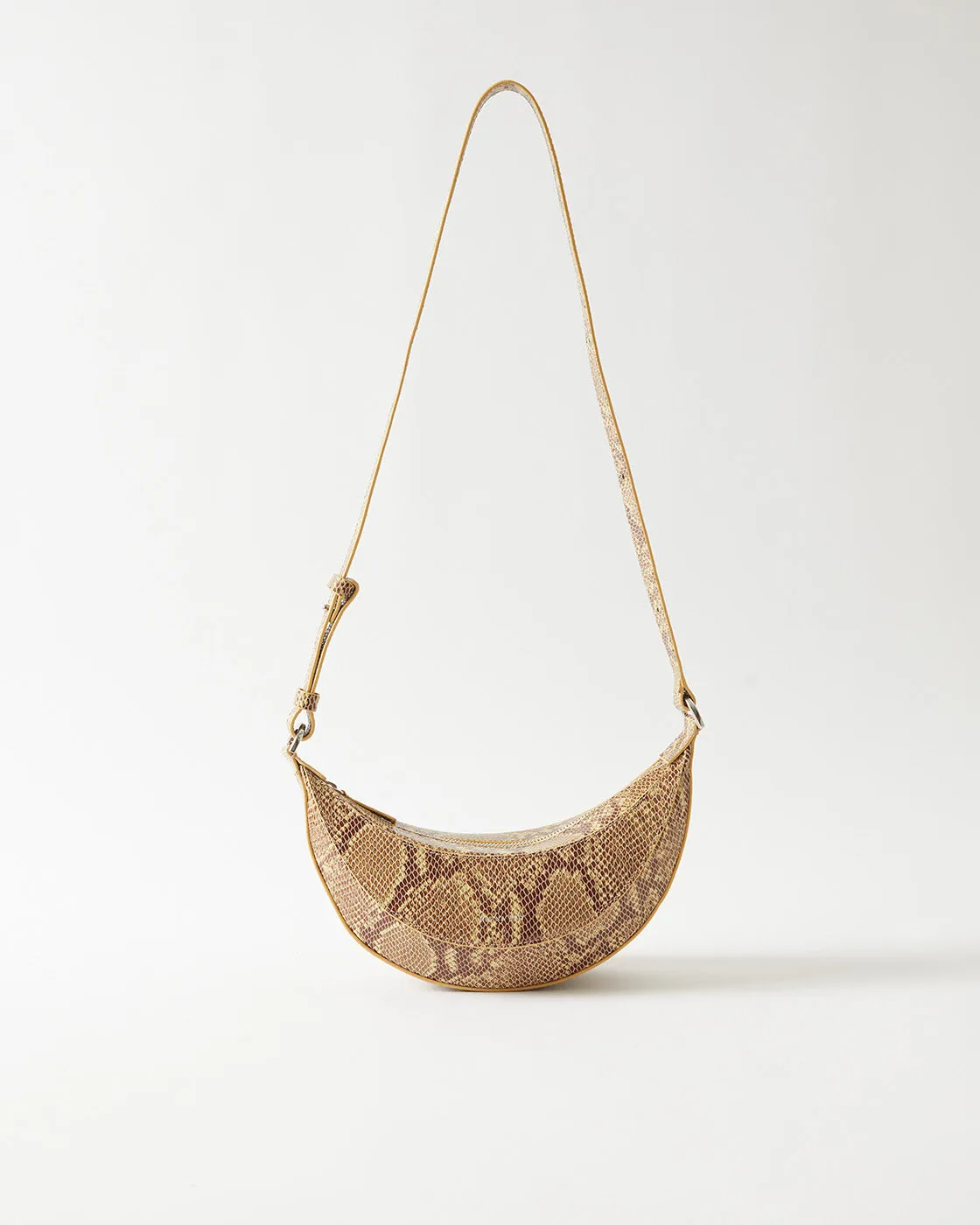 Petite Banana Bag Leather Print Snake sold by Rejina Pyo product image thumbnail 2