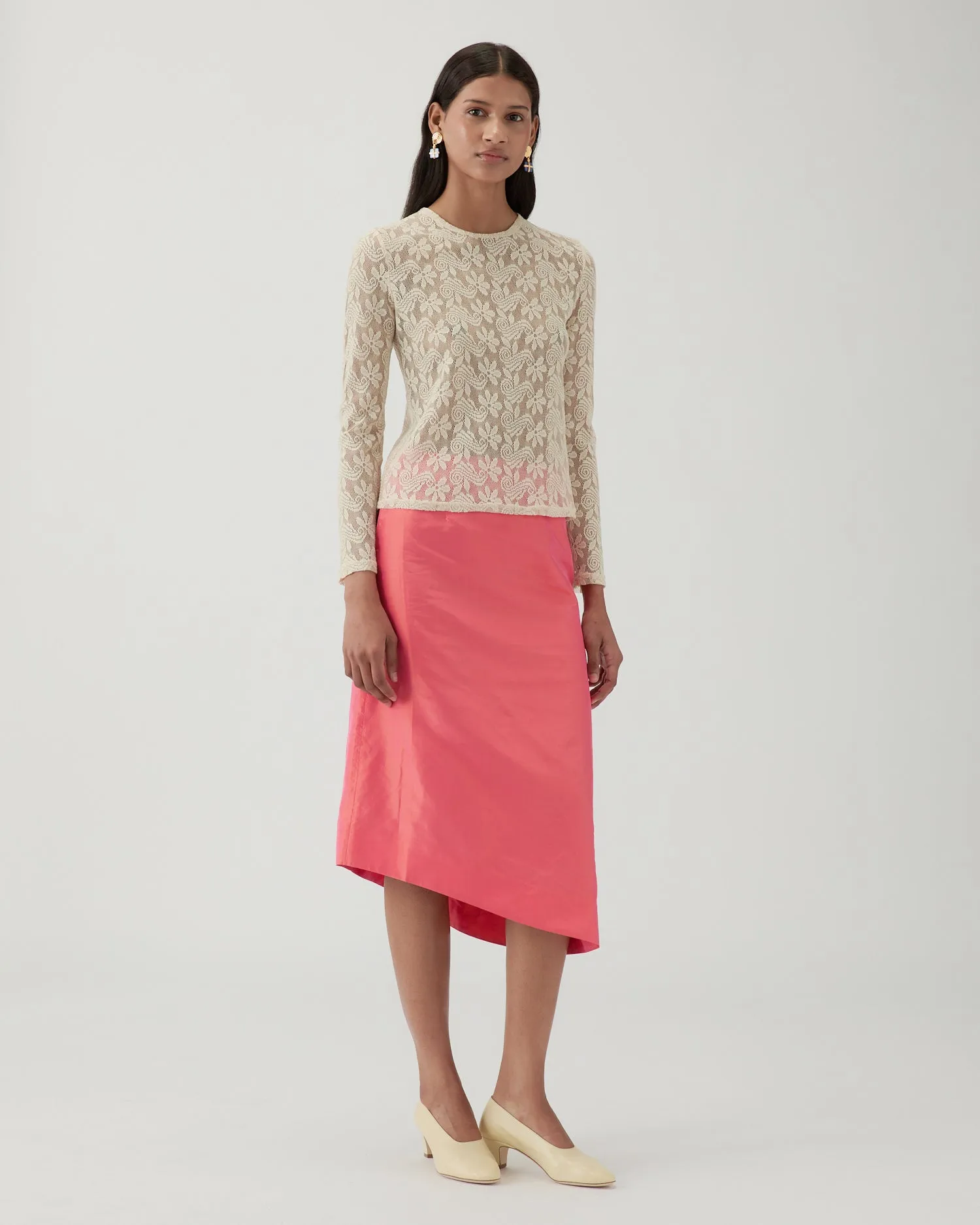 Bibi Top Floral Lace Cream sold by Rejina Pyo product image thumbnail 4