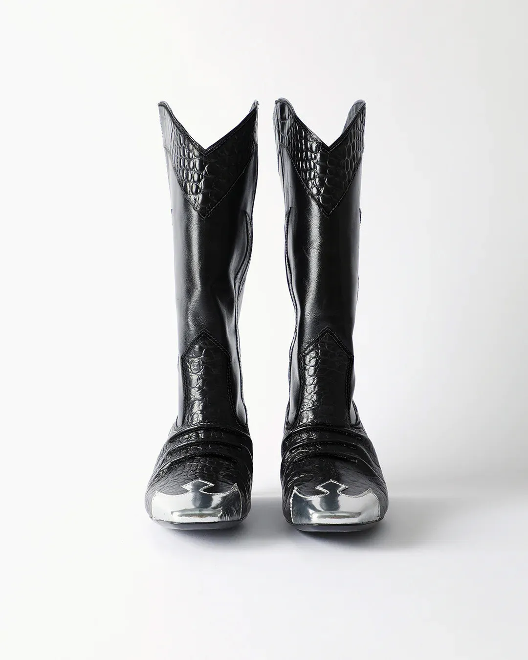 Jessie Boots Leather Black sold by Rejina Pyo product image thumbnail 3