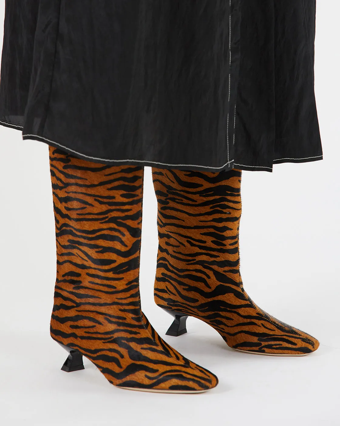 Pillar Boots Calfhair Print Brown sold by Rejina Pyo product image thumbnail 2