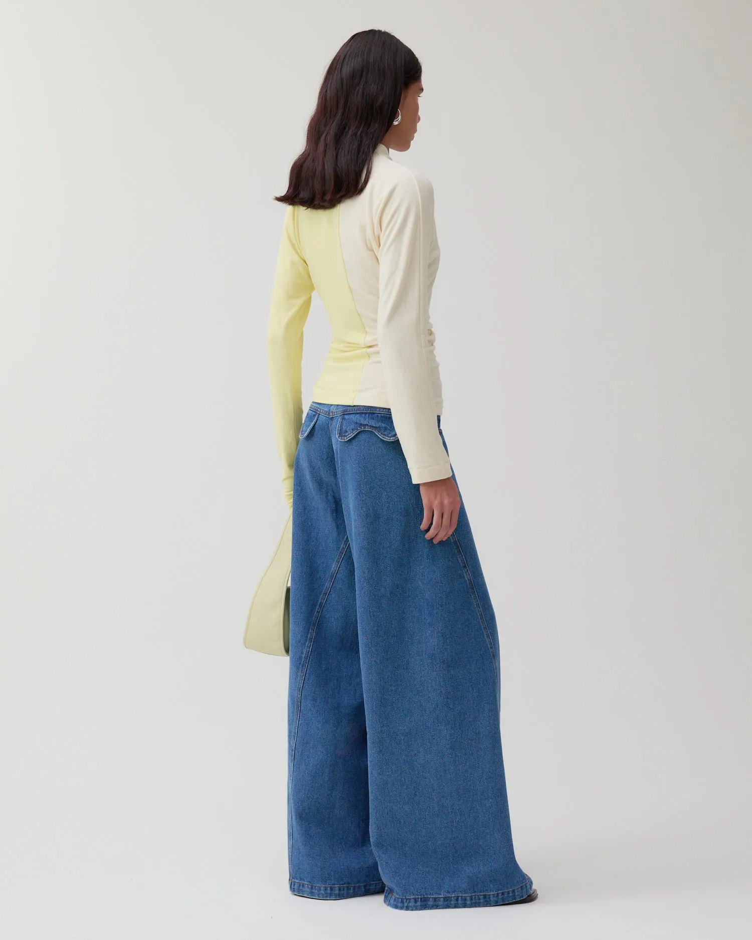 Analyn Top Tencel Blend Jersey Yellow sold by Rejina Pyo product image thumbnail 3