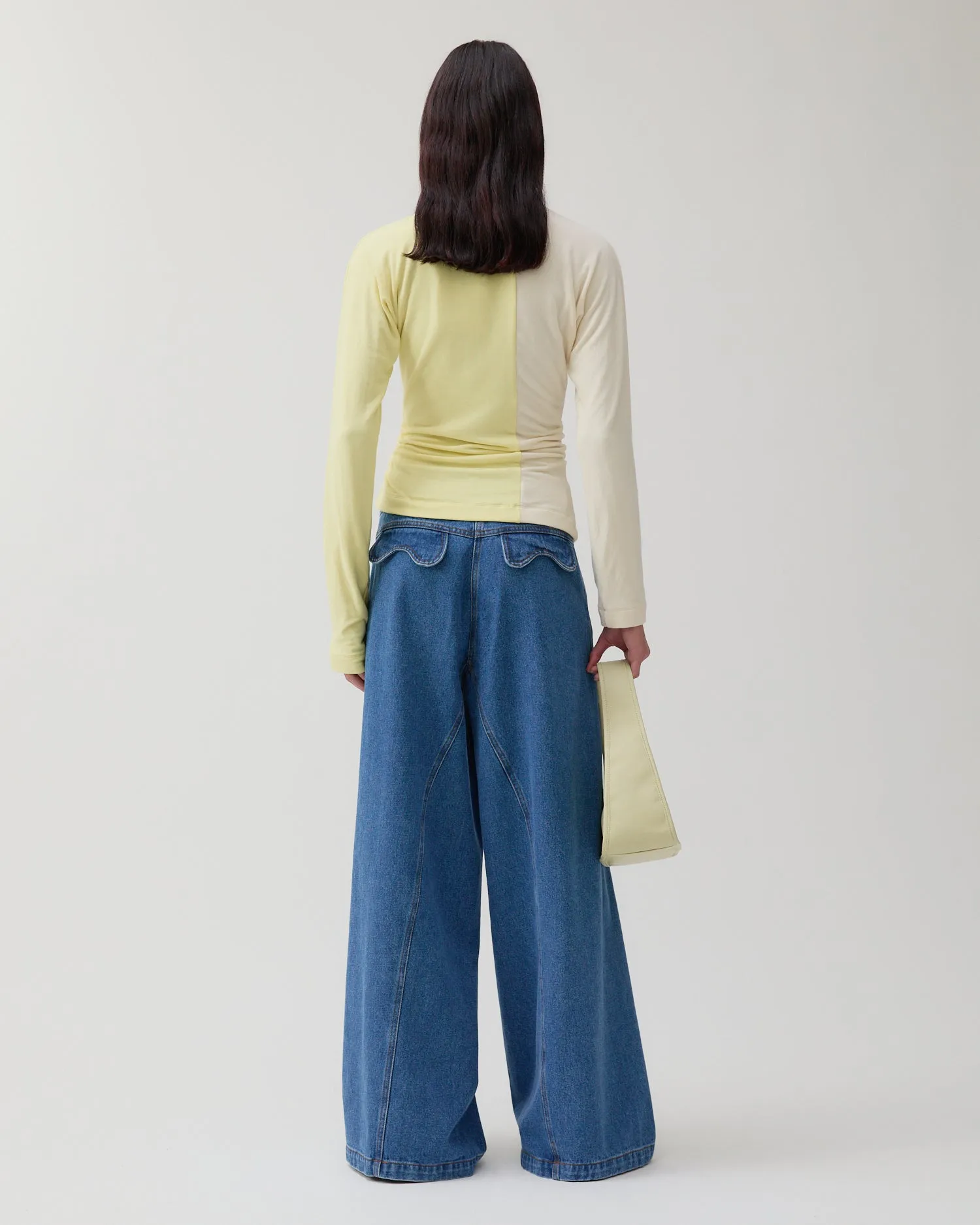 Analyn Top Tencel Blend Jersey Yellow sold by Rejina Pyo product image thumbnail 4