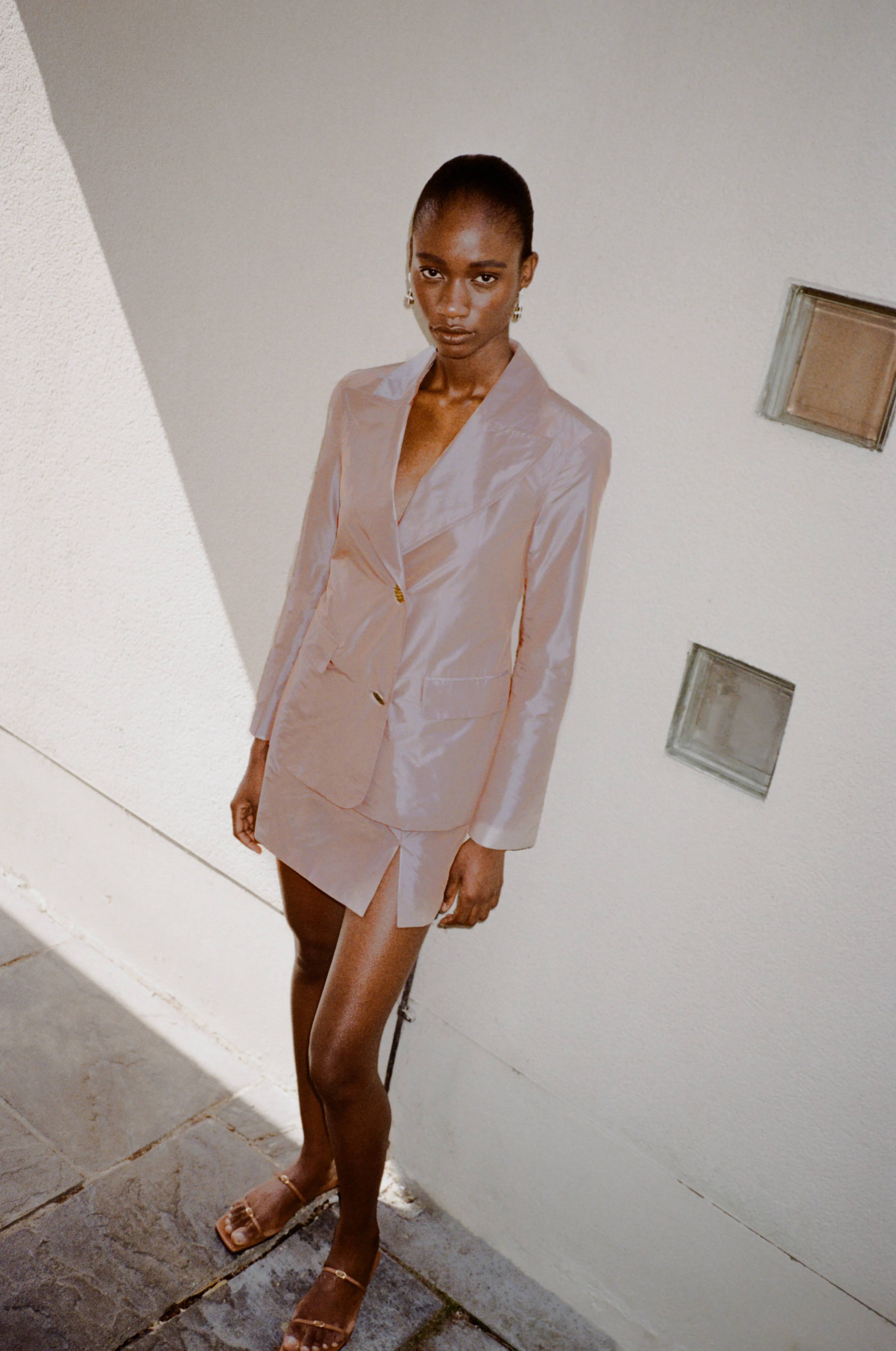 Della Skirt Taffetta Iridescent sold by Rejina Pyo product image thumbnail 5