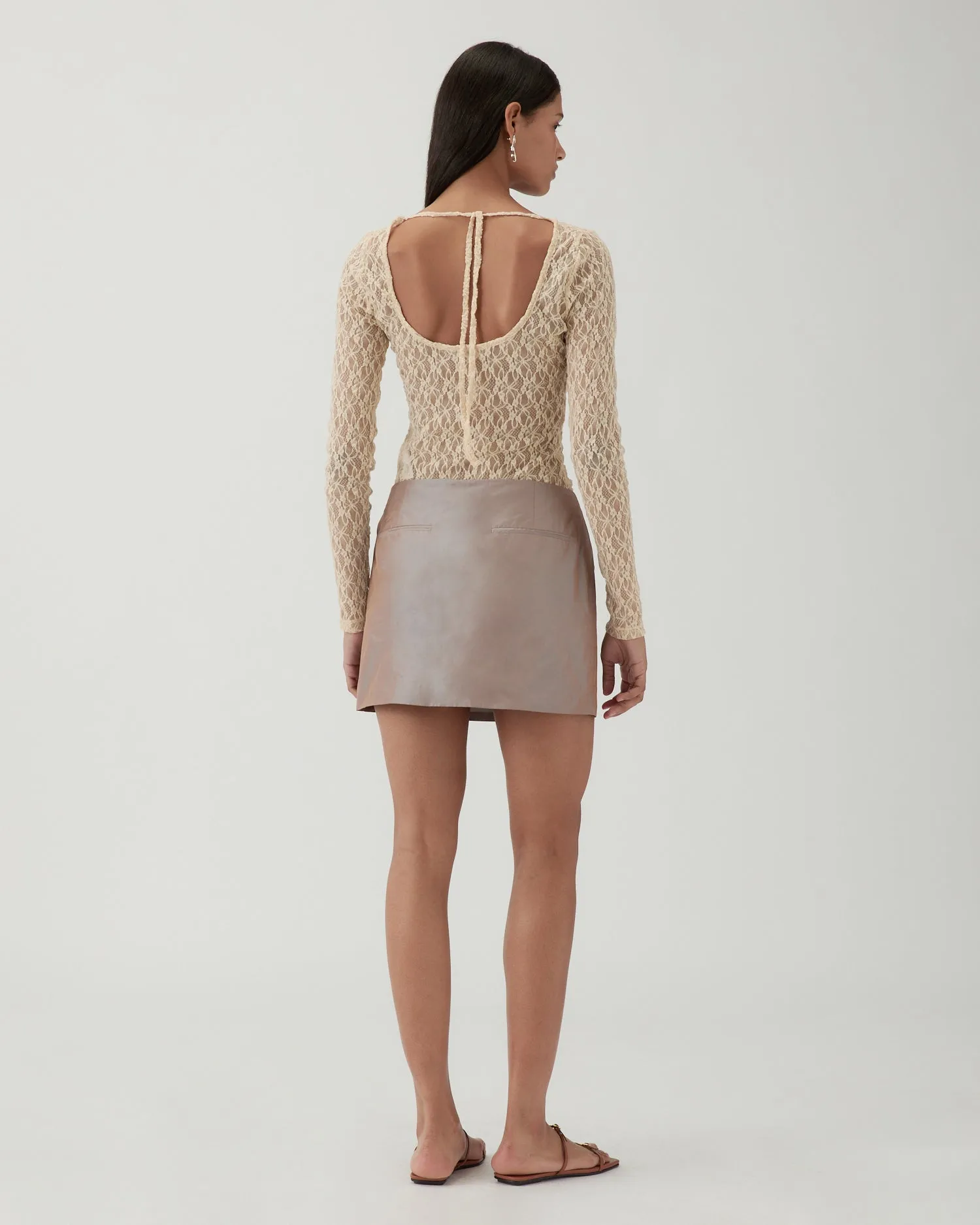 Della Skirt Taffetta Iridescent sold by Rejina Pyo product image thumbnail 3