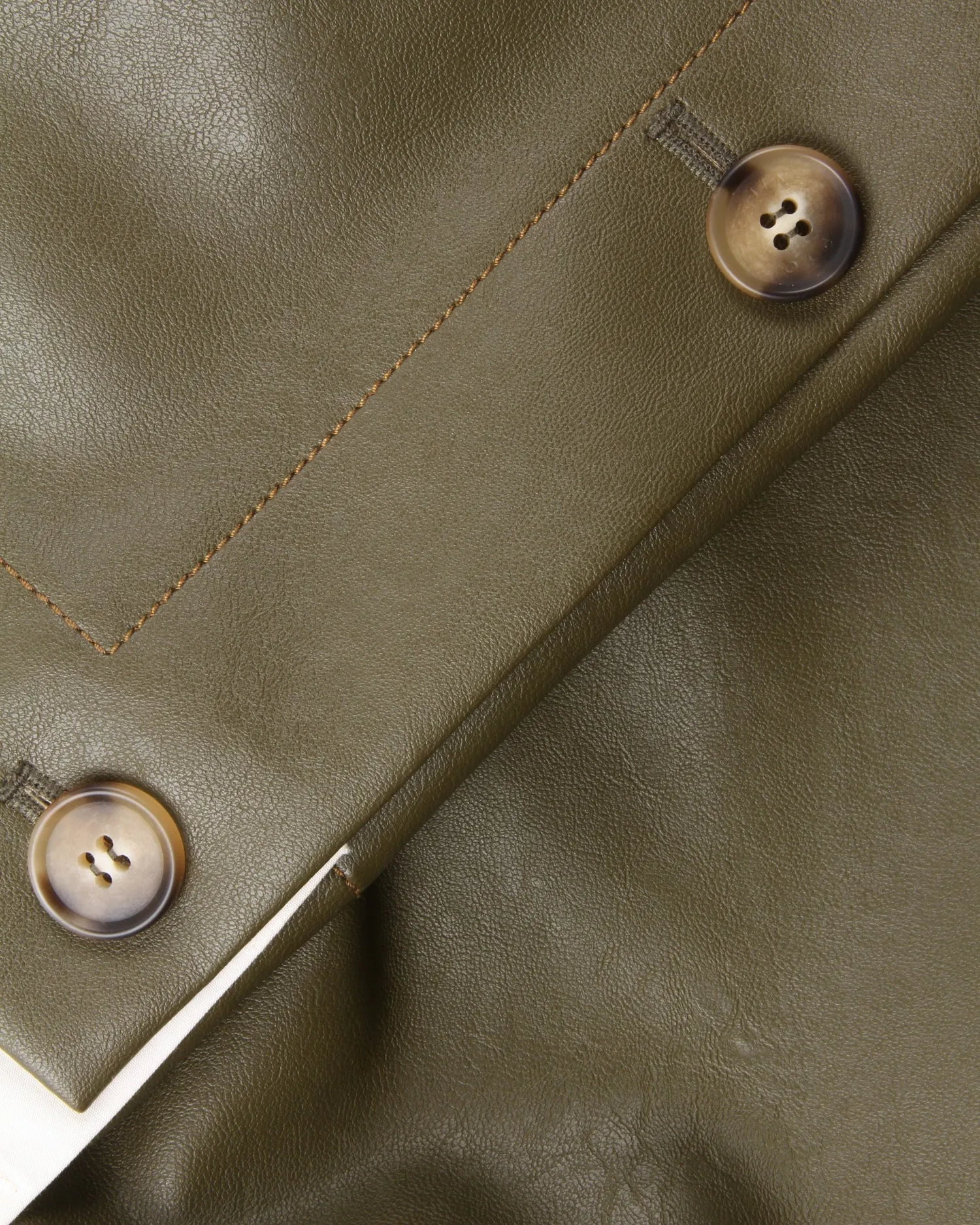 Noemi Trousers Faux Leather Green sold by Rejina Pyo product image thumbnail 5