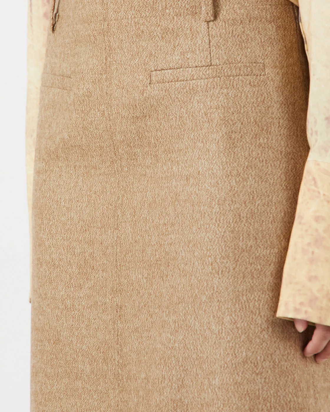 Ines Skirt Alpaca Wool Blend Speckle sold by Rejina Pyo product image thumbnail 3