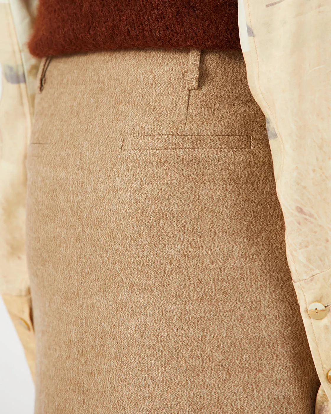 Ines Skirt Alpaca Wool Blend Speckle sold by Rejina Pyo product image thumbnail 5