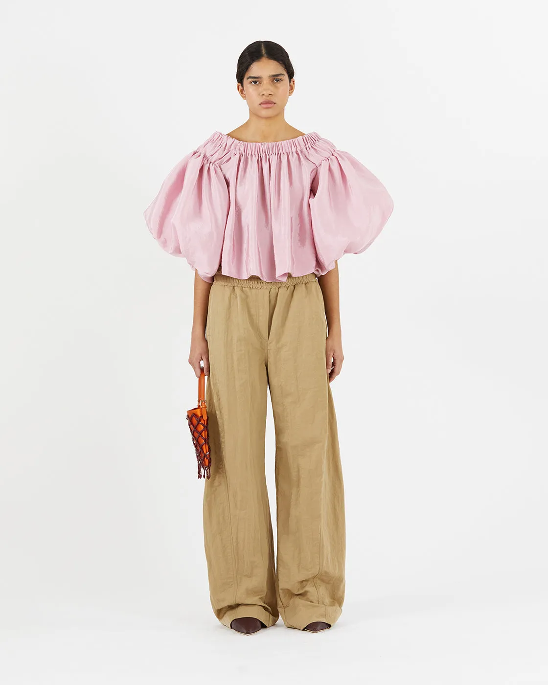 Carly Blouse Viscose Blend Pink sold by Rejina Pyo product image thumbnail 2