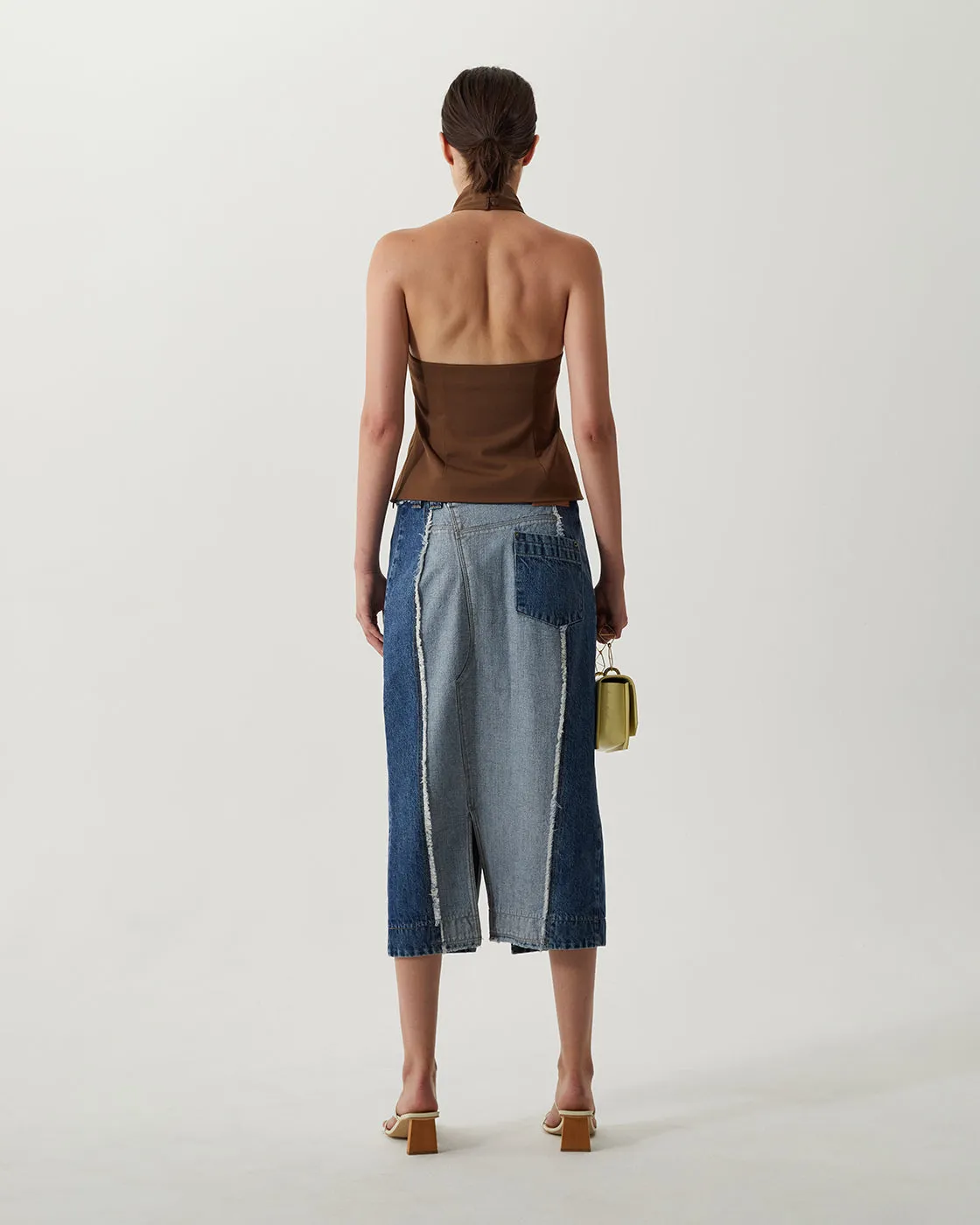 Tilda Top Stretch Tricot Brown sold by Rejina Pyo product image thumbnail 4