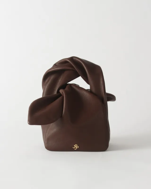 Lena Bag Leather Cappuccino made by Rejina Pyo