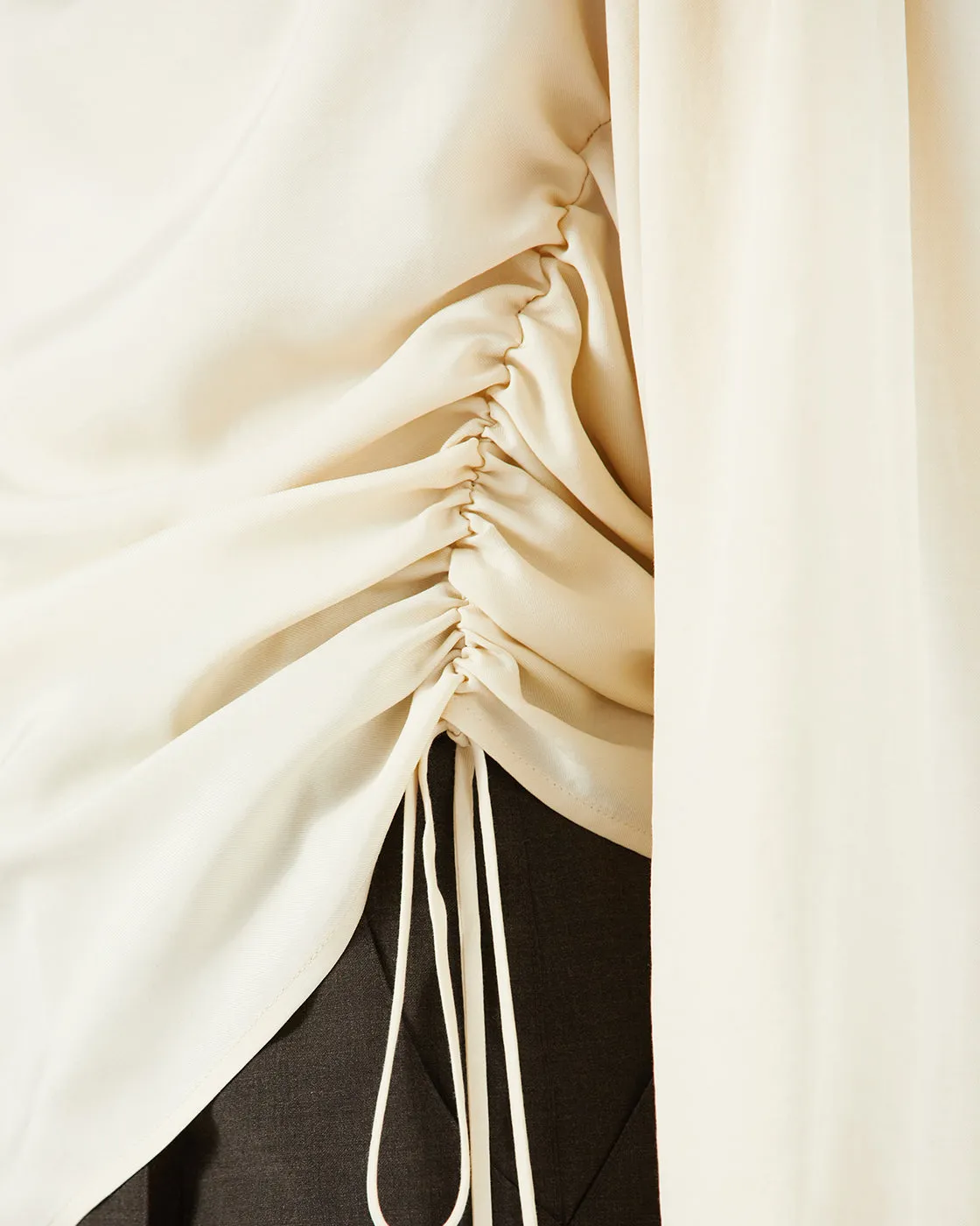 Miller Blouse Tencel Blend Off-White sold by Rejina Pyo product image thumbnail 5