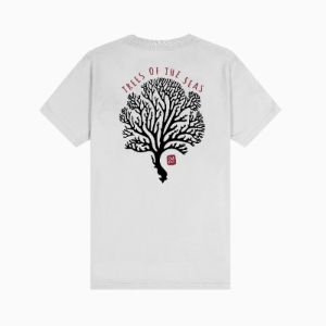 Trees of the Seas Tee - Light Gray Organic sold by Relic