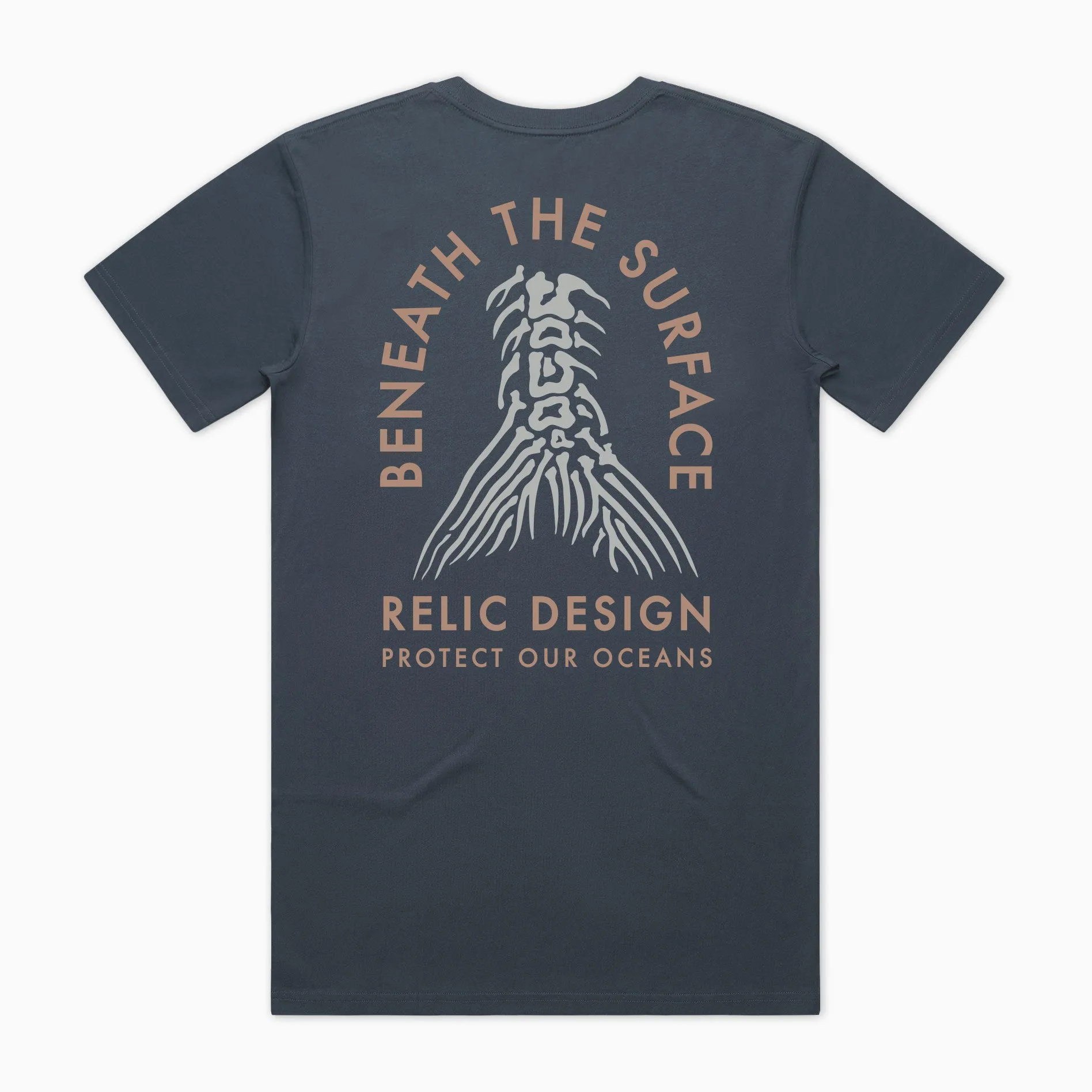 Beneath the Surface Tee - Deep Sea Blue sold by Relic product image thumbnail 2