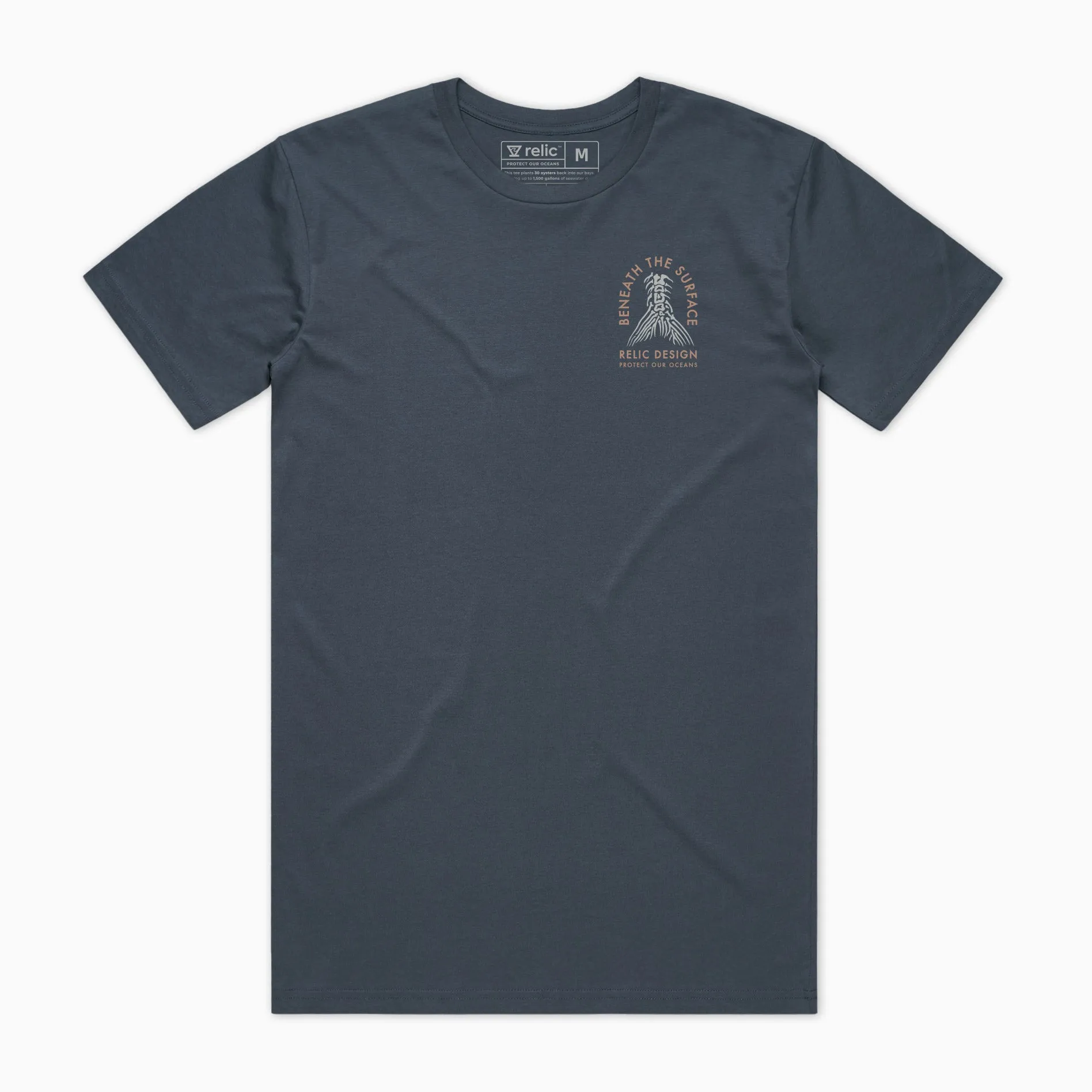 Beneath the Surface Tee - Deep Sea Blue sold by Relic product image thumbnail 3