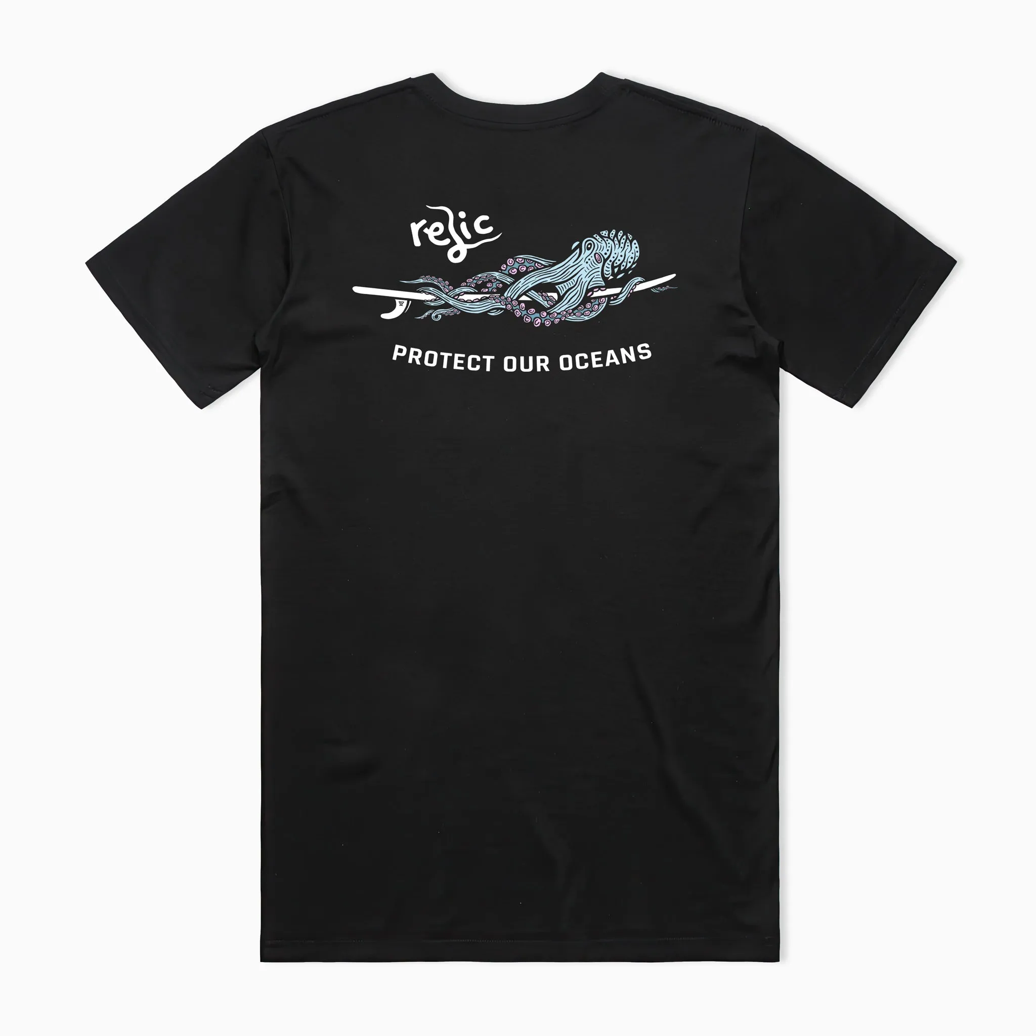 Surf Octo Tee - Black sold by Relic