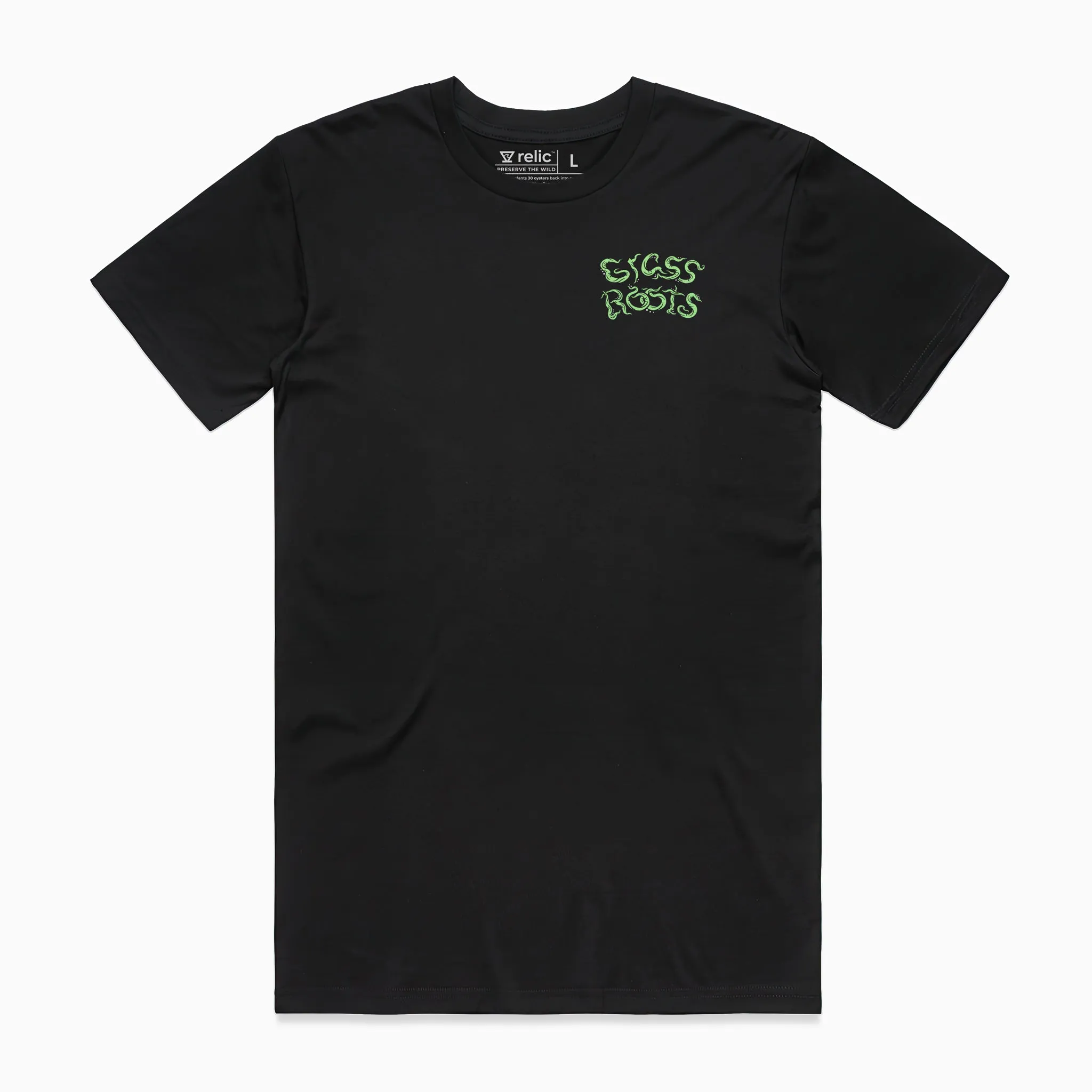 Grass Roots Tee - Black sold by Relic product image thumbnail 3