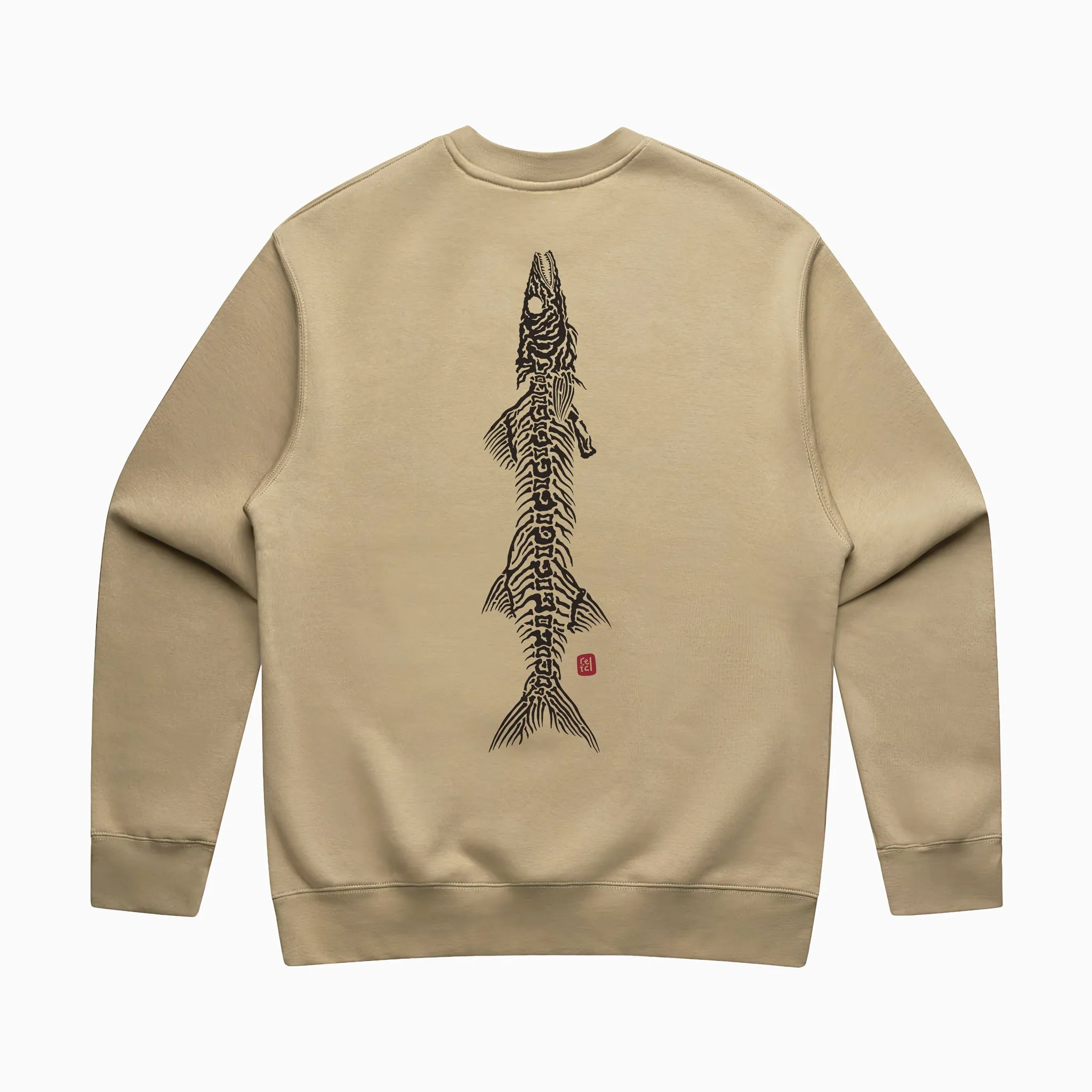 Recycled Barracuda Crew Neck - Sand sold by Relic product image thumbnail 4