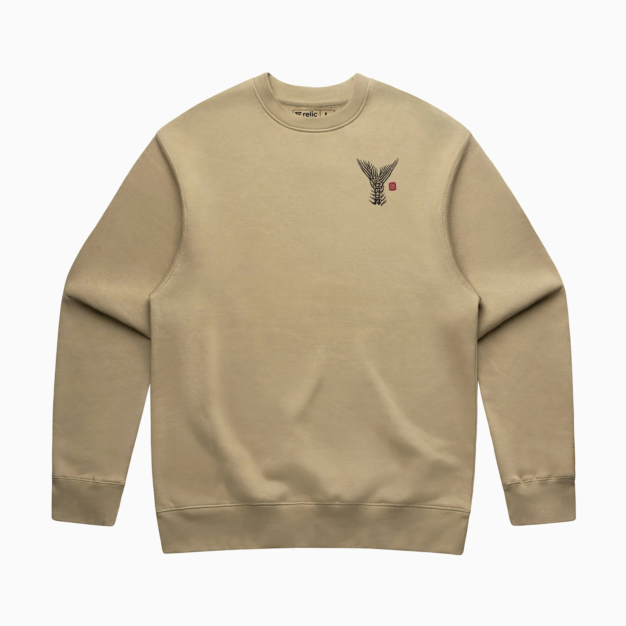 Recycled Barracuda Crew Neck - Sand sold by Relic product image thumbnail 5