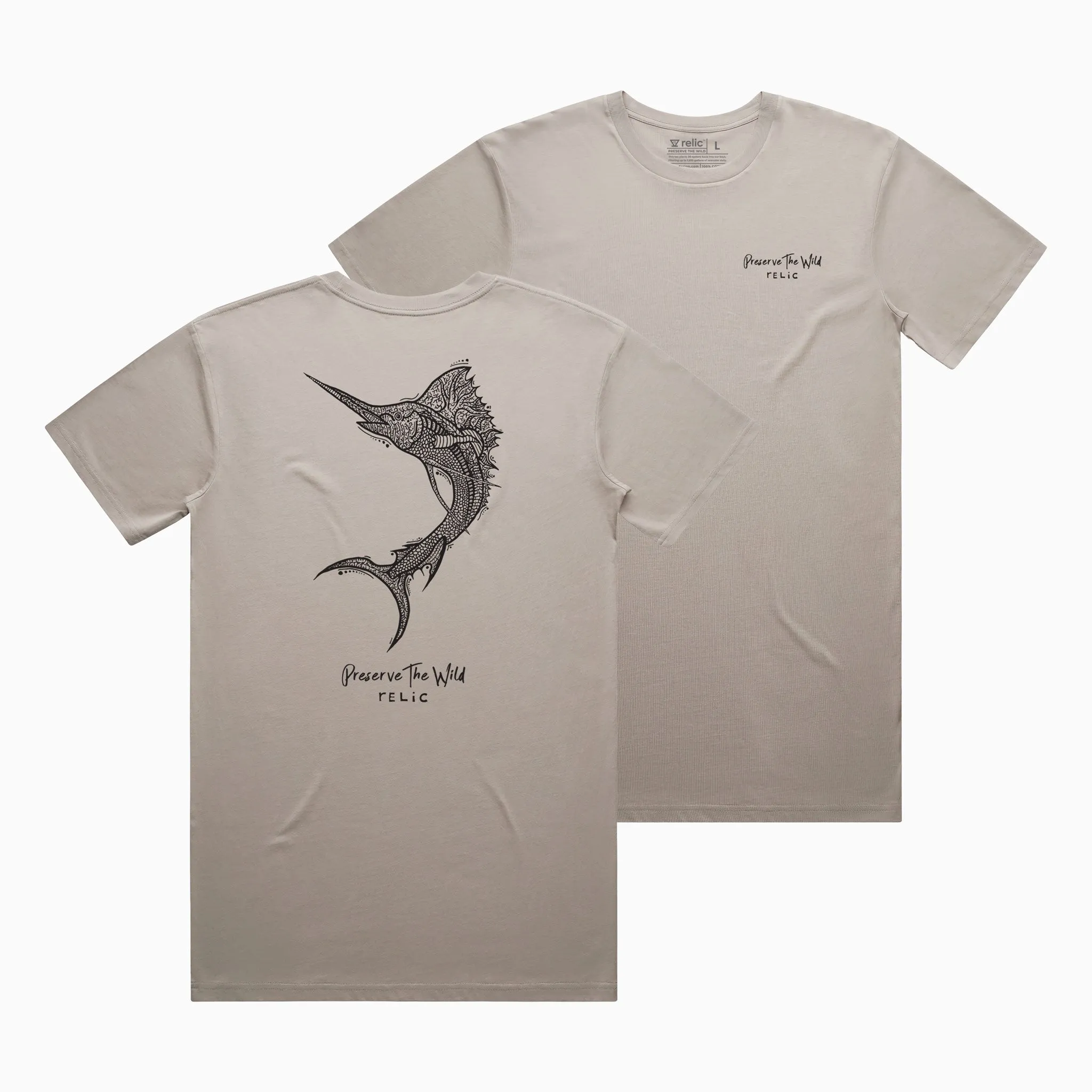 Sailfish Tee - Dune sold by Relic