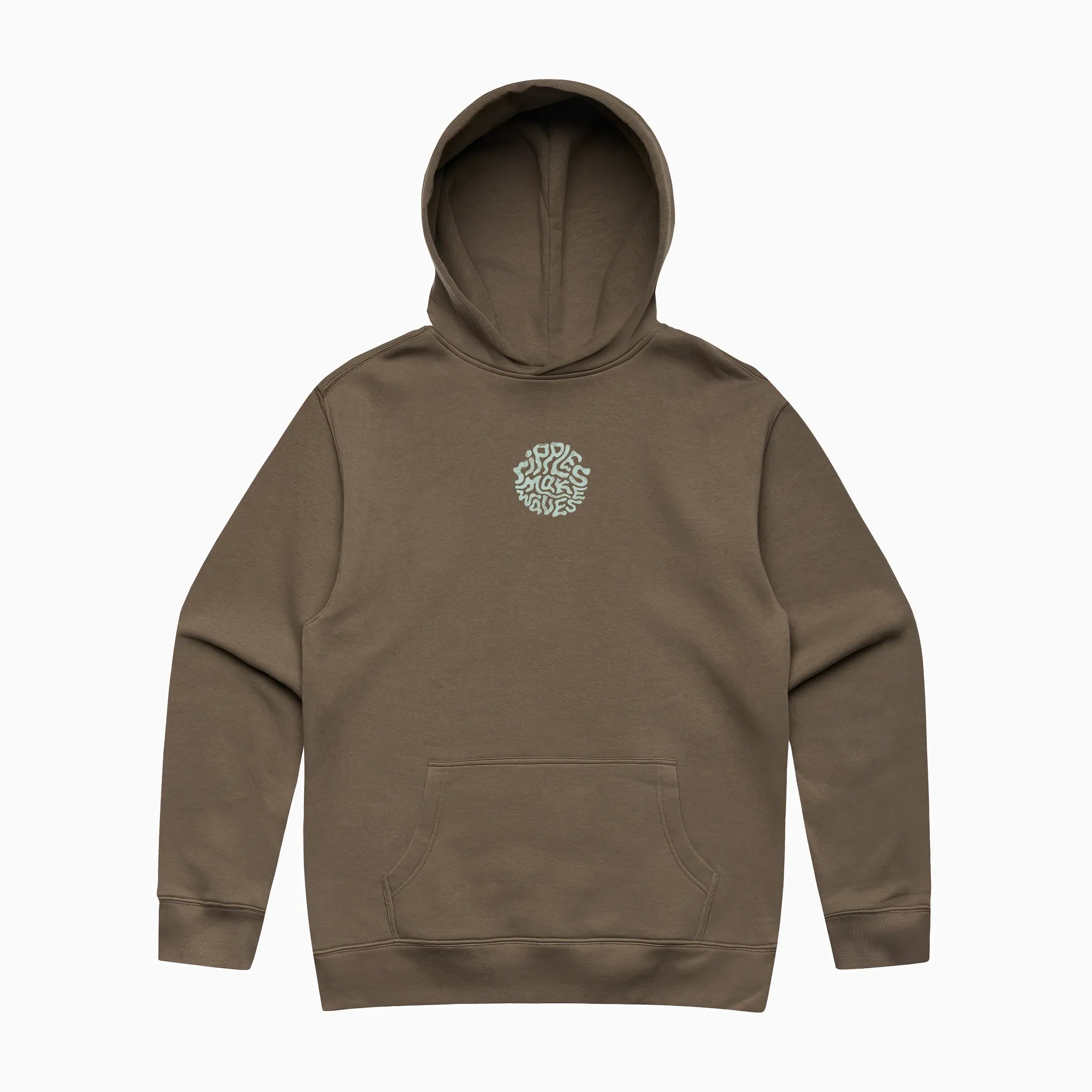 Recycled Ripples Make Waves Hoodie - Mudrock sold by Relic product image thumbnail 2