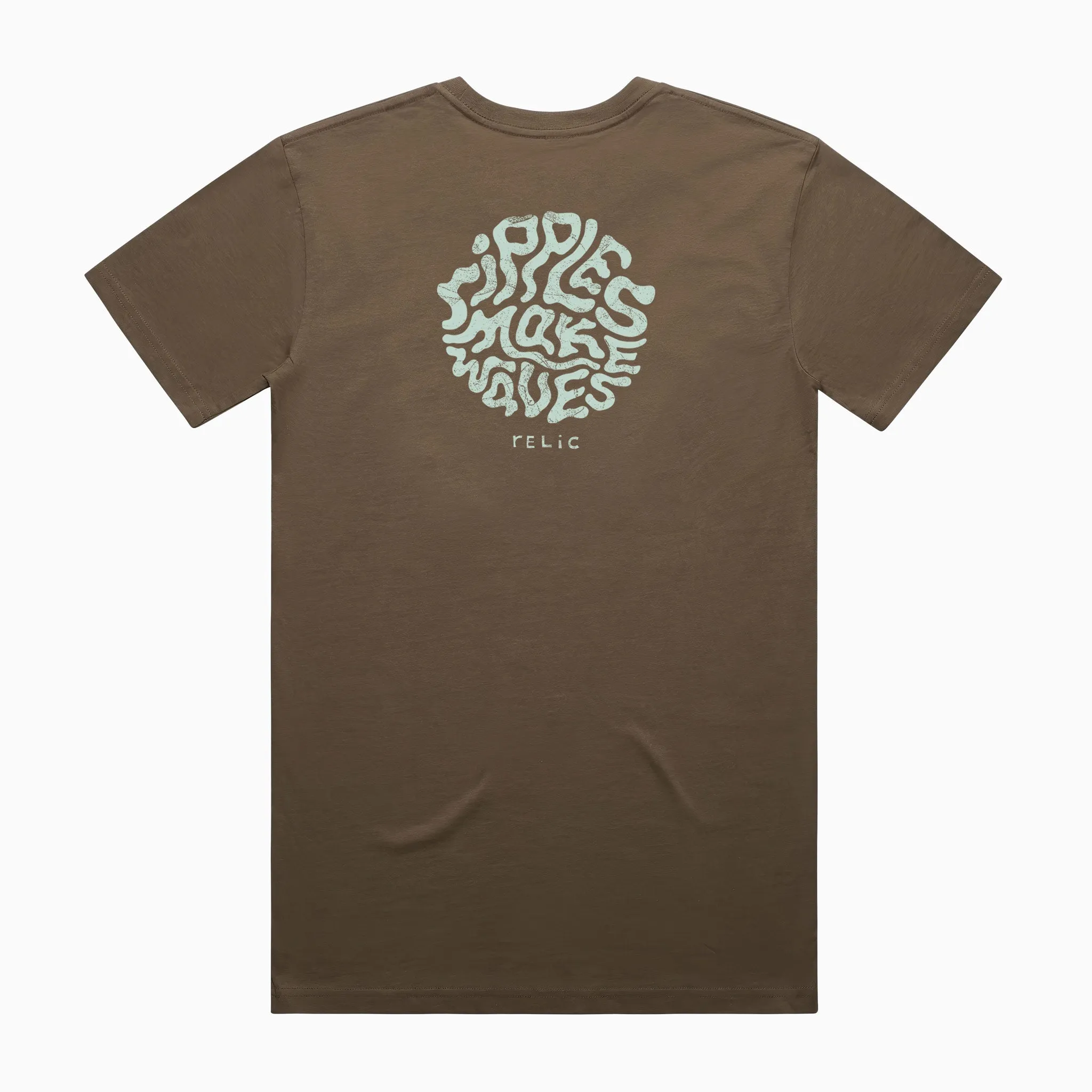 Ripples Make Waves Tee - Mudrock sold by Relic product image thumbnail 2