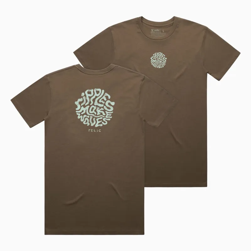 Ripples Make Waves Tee - Mudrock sold by Relic