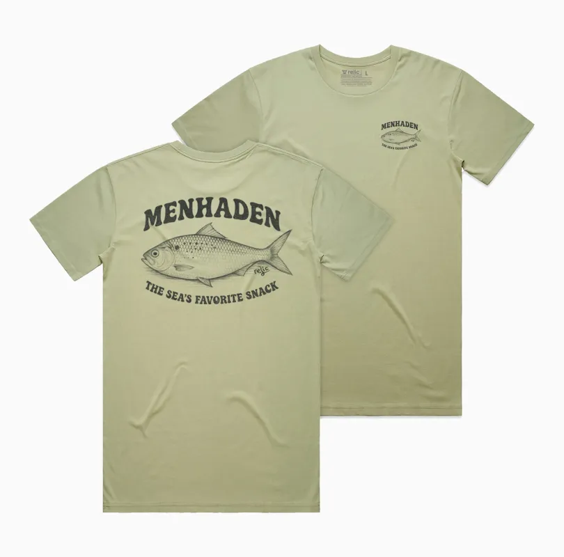 The Sea's Favorite Snack Tee - Eelgrass Green sold by Relic